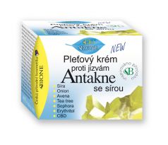 BC BIO Antakne Pleťový krém so sírou a CBD 51 ml