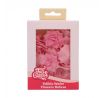 Jedlé oblátkové kvietky FunCakes Deluxe Rose Rosalia Pink 15ks