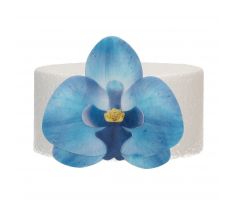 Jedlé oblátkové kvety FunCakes Deluxe Orchid Blue 10ks