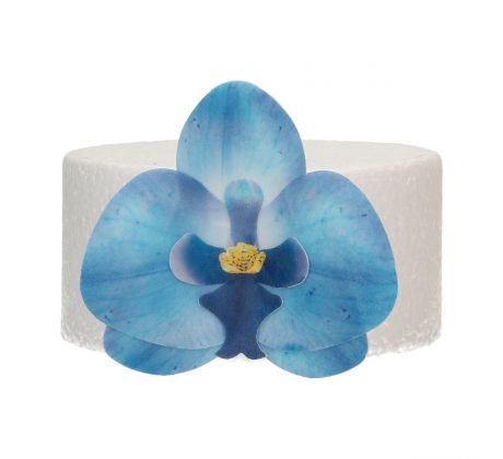 Jedlé oblátkové kvety FunCakes Deluxe Orchid Blue 10ks