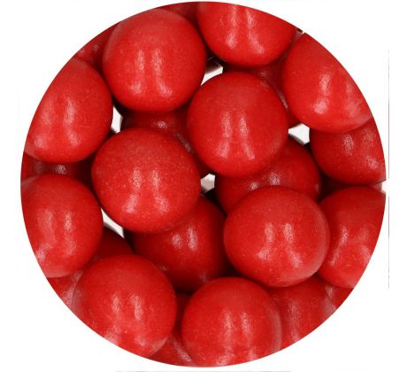 Čokoládové guličky Choco Crispy Balls 130g Lipstick red