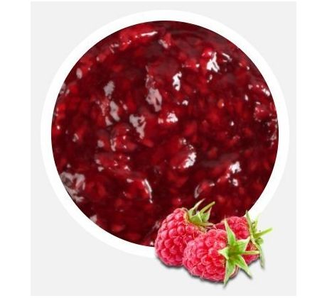 Ovocný gél Malina 80% bez cukru 1kg