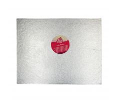 Podložka pod tortu 1,2cm 50x70cm strieborná