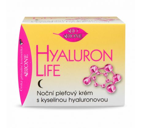 BC BIO HYALURON LIFE Nočný pleťový krém 51ml DMT: 08/25