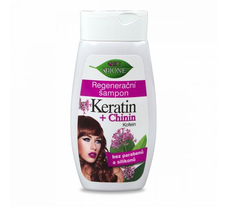 Šampón Chinín + Keratín regeneračný 260ml