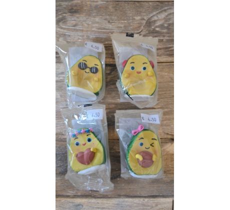 Cukrová dekorácia avokádo 6cm