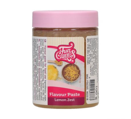 Ochucovacia pasta FunCakes - citrón 100g