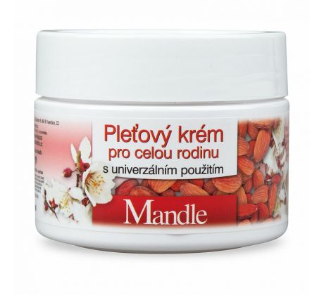 BC BIO Mandľa Telový a pleťový krém 260ml