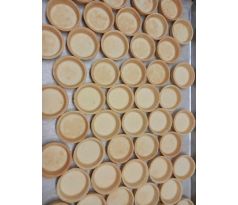 Tartaletky okrúhle 65mm 40ks svetlé