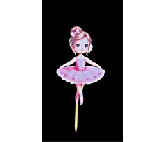 Drevený zápich Baletka