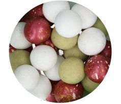 Čokoládové guličky Wilton Crunch Cozy Christmas 100g