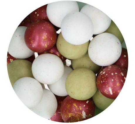 Čokoládové guličky Wilton Crunch Cozy Christmas 100g