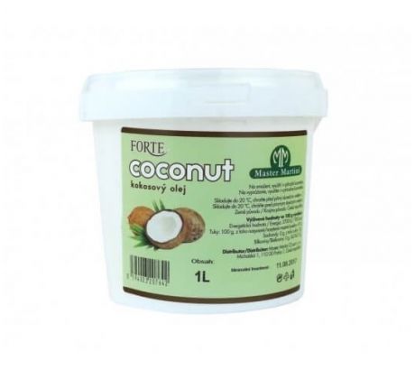 Kokosový olej Master Martini Kokosový 100% 1l