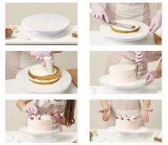 Otočný stojan / podnos na tortu