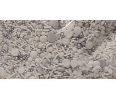 Cukrový posyp MIX strieborno/biely 250g