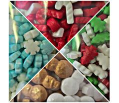 Cukrový posyp Vianoce 4druhový 130g