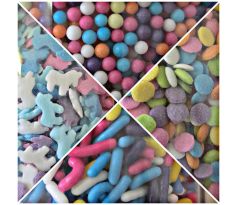 Cukrový posyp Unicorn party 4druhový 130g