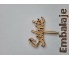 Drevený zápich vlastné meno