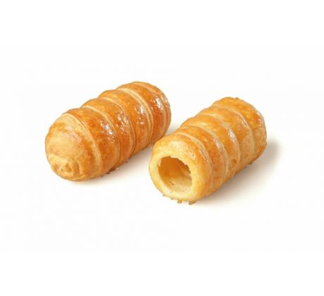 Korpus z lísktového cesta na šamrole/Canollo 130mm 6ks