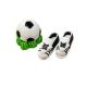 Cukrová dekorácia futbalová lopta+kopačky