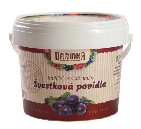 Darinka 1 kg - slivkový lekvár sladený s jablkami