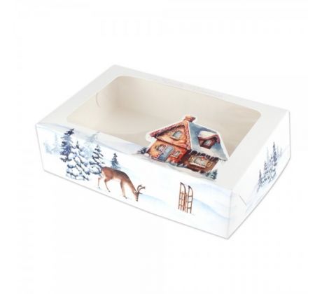 Krabica s okienkom 20x14x5,5cm VIANOCE II.
