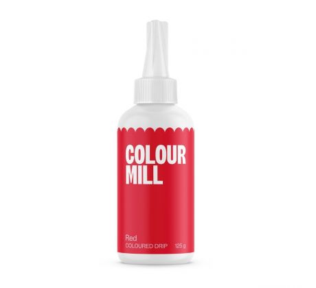 Čokoládové kvapkadlo Colour Mill 125g - Červená