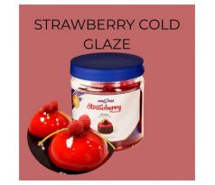 Glazúra COLD GLAZE Jahoda 1kg (zrkadlová poleva)