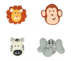 Sada cukrových dekorácií Wilton so zvieratkami Safari/8 ks