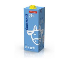 Smotana živočíšna 36% UHT 1L