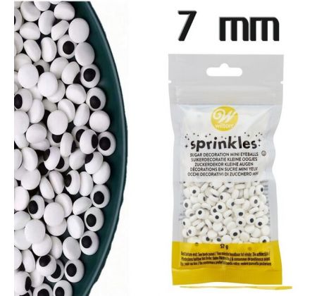 Wilton Dekoratívne oči 57g 7mm