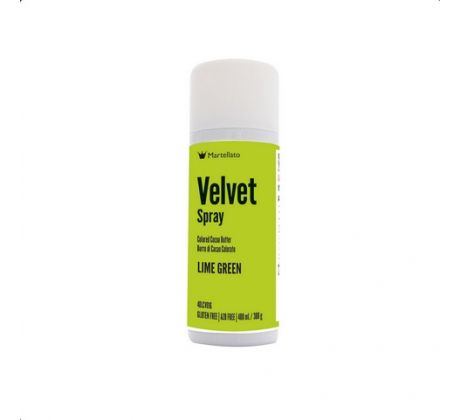 Sprej Martellato VELVET LIME green 400ml