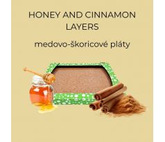 Medovo-škoricové pláty 28,5x22cm 4ks 450g