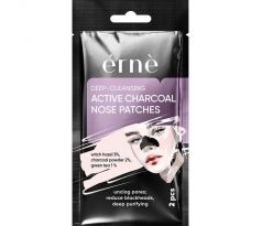 ERNE Náplasť NA NOS hĺbkovo čistiaca s aktívnym uhlím NOSE PATCHES 2ks/1bal
