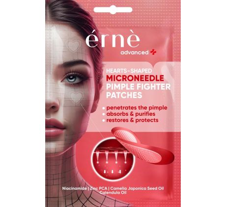 ERNE Mikroihličkové náplasti na vyrážky a akné neviditeľné