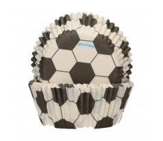 Cukrárenske košíčky 50x32mm/48ks Futbal