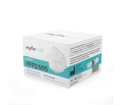 Ochranný respirátor FFP2 NR myfixmask Biele 20ks
