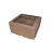 Krabica s okienkom 16x16x8cm + predel
