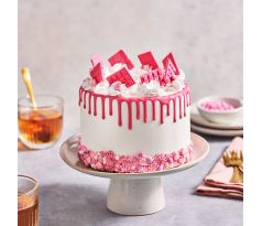 Čokoládová poleva Funcakes Choco Drip 180g Ružová